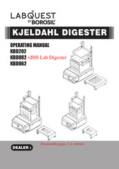 BOROSIL Labquest KBD062 Operating Manual