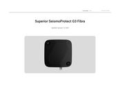 AJAX Systems Superior SeismoProtect G3 Fibra Manual