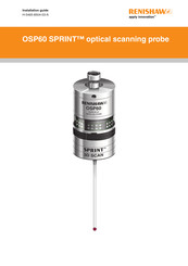 Renishaw SPRINT system OSP60 Installation Manual