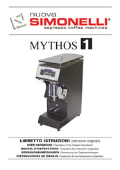Nuova Simonelli MYTHOS 1 User Handbook Manual