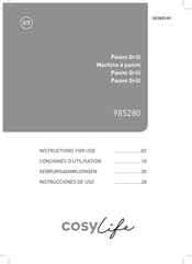 COSYLIFE 985280 Instructions For Use Manual