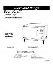 Cleveland EconoCraft 24-CET-1 Service Manual
