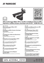 Parkside 423084 2210 Translation Of The Original Instructions