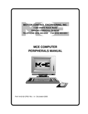 MCE MC-MRS Manual
