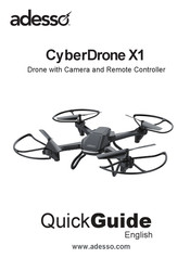 Adesso CyberDrone X1 Quick Start Manual