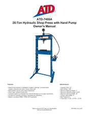 ATD Tools ATD-7455A Owner's Manual