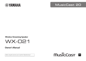 Yamaha MusicCast 20 WX-021 Owner's Manual