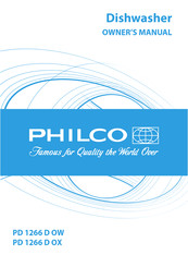 Philco PD 1266 D OX Owner's Manual
