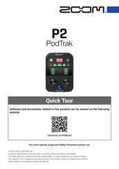 Zoom PodTrak P2 Quicktour