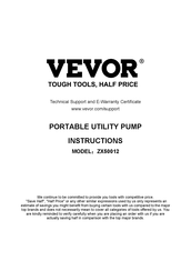 VEVOR PDS-30 Instructions Manual