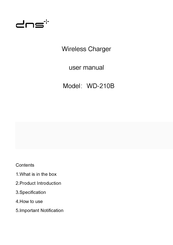 DNS WD210BF User Manual