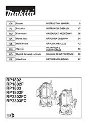 Makita RP2303FC07 Instruction Manual