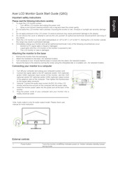 Acer UM.HV7AA.G03 Quick Start Manual