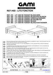 Gami LIT 020 Manual