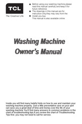 TCL P108FLW Owner's Manual