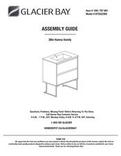 Glacier bay 1001 797 891 Assembly Manual