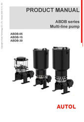 AUTOL ABDB-30 Product Manual