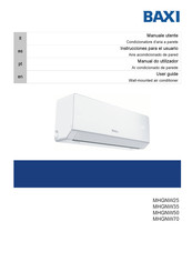 Baxi MHG70 User Manual