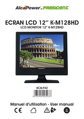 PRESIDENT AlcaPower K-M128HD User Manual