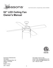 SeasonsComfort 32212 Owner's Manual
