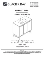 Glacier bay HDMV36WD Assembly Manual