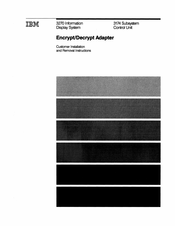 Ibm 3270 Installation And Removal Instructions
