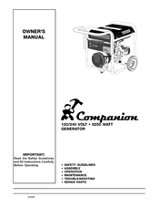 COMPANION GT5250-WK-2 Owner's Manual