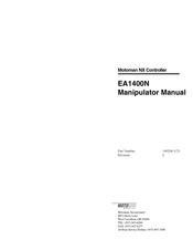 Motoman EA1400N Manipulator Manual