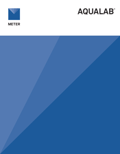 METER AQUALAB Manual