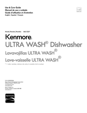 Kenmore ULTRA WASH 665.1325 series Use & Care Manual