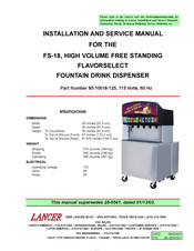 lancer 85-10018-125 Installation And Service Manual