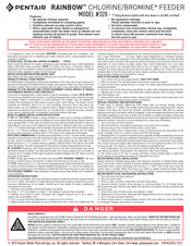 Pentair RAINBOW 320 Manual