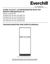 Lippert FURRION Everchill ECR10DCGTA-PR-RHH Service And Troubleshooting Manual