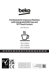 Beko CEG 7348 DX User Manual