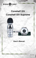 Aqua Lung Conshelf XIV Supreme User Manual