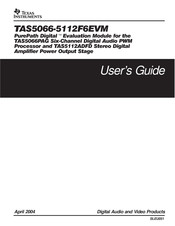 Texas Instruments TAS5066-5112F6EVM User Manual