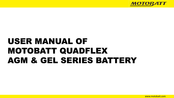 MotoBatt Quadflex GEL Series User Manual