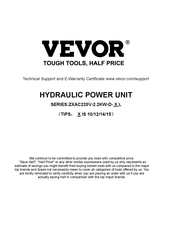 VEVOR ZXAC220V-2.2KW-D-12L Original Instruction