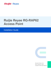 Ruijie Reyee RG-RAP62 Installation Manual