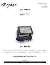 Brighter X-STROBE IP User Manual