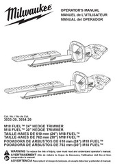 Milwaukee M18 FUEL 3034-21 Operator's Manual