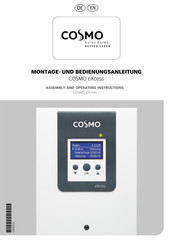 Cosmo eXcess Assembly And Operating Instructions Manual