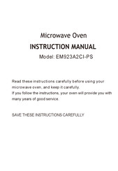 Midea EM923A2CI-PS Instruction Manual