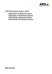 Axis P3247-LVE User Manual