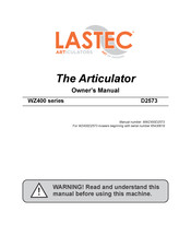 Lastec The Articulator WZ400D Owner's Manual