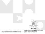 Costway NP12293 Manual