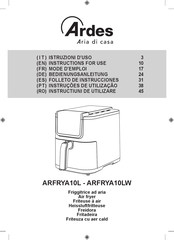 ARDES ARFRYA10L Instructions For Use Manual