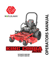Worldlawn KING COBRA MAX WYK60FX1000V5M Operator's Manual