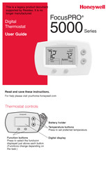 Honeywell FocusPRO TH5220D1003 User Manual