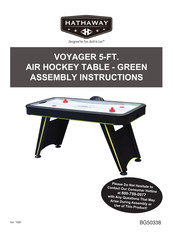 Hathaway VOYAGER Assembly Instructions Manual